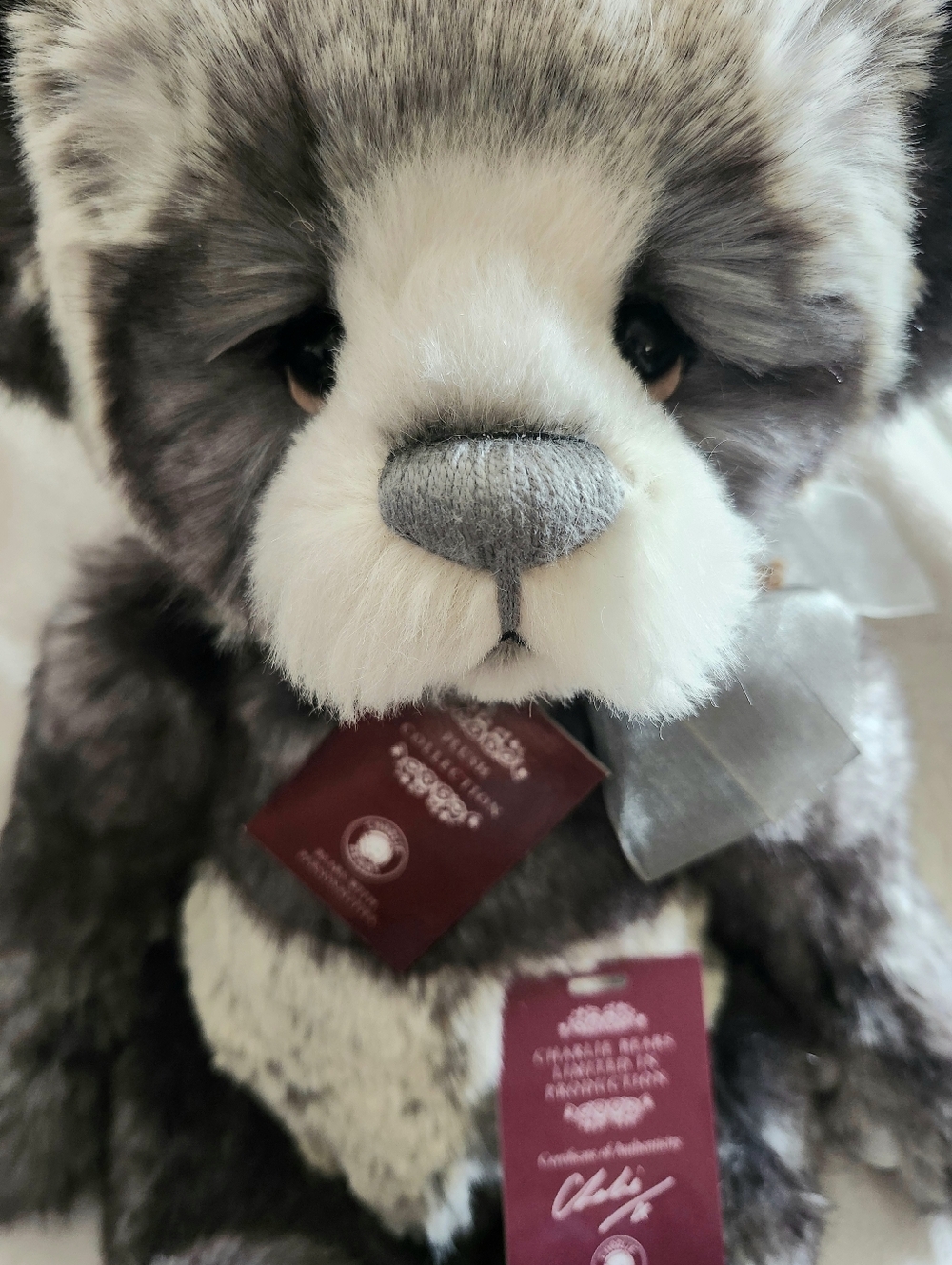 Charlie Bears Roger Panda Bear Plush 🐼 - Picture 14 of 14